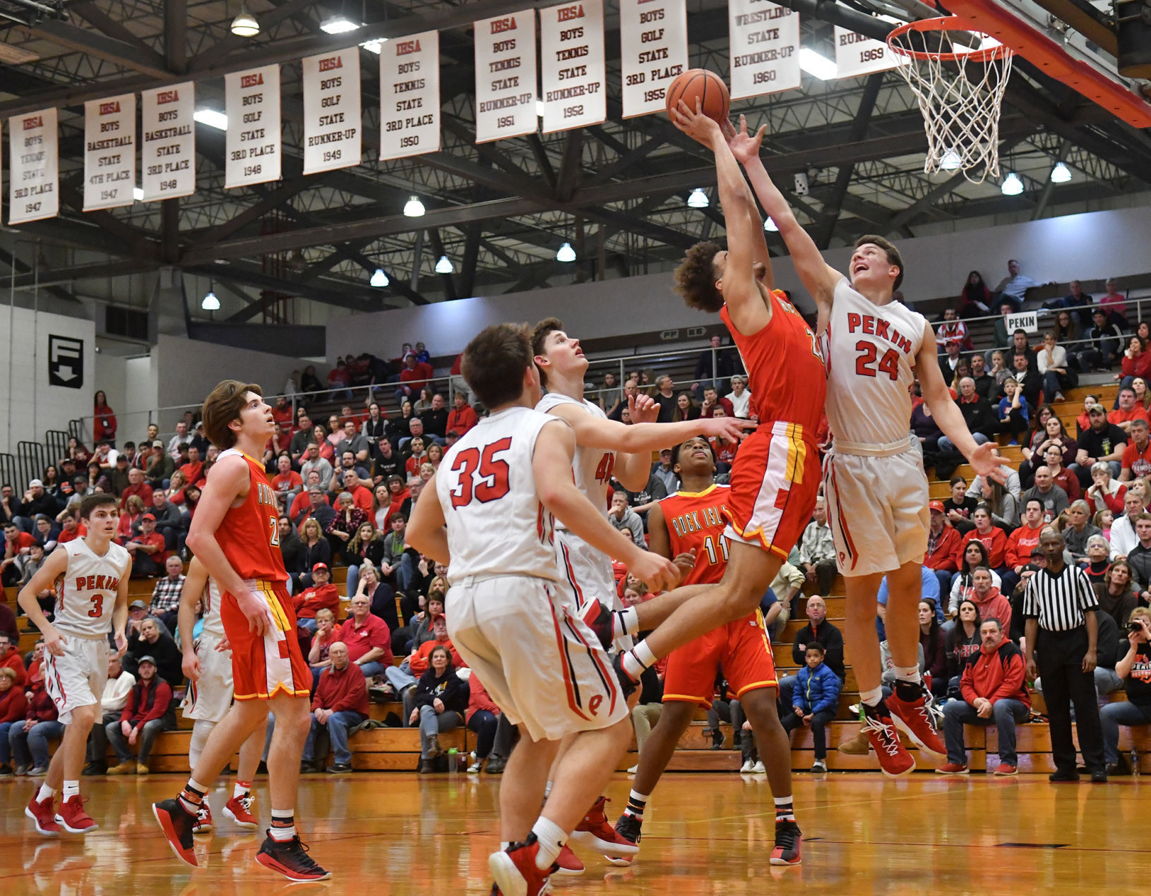 Rock Island vs Pekin boys Class 4A Regional